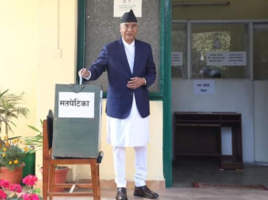 नेपाली कांग्रेस संसदीय दलको नेतामा देउवा विजयी, देउवालाई ६४ र गगनलाई २५ मत