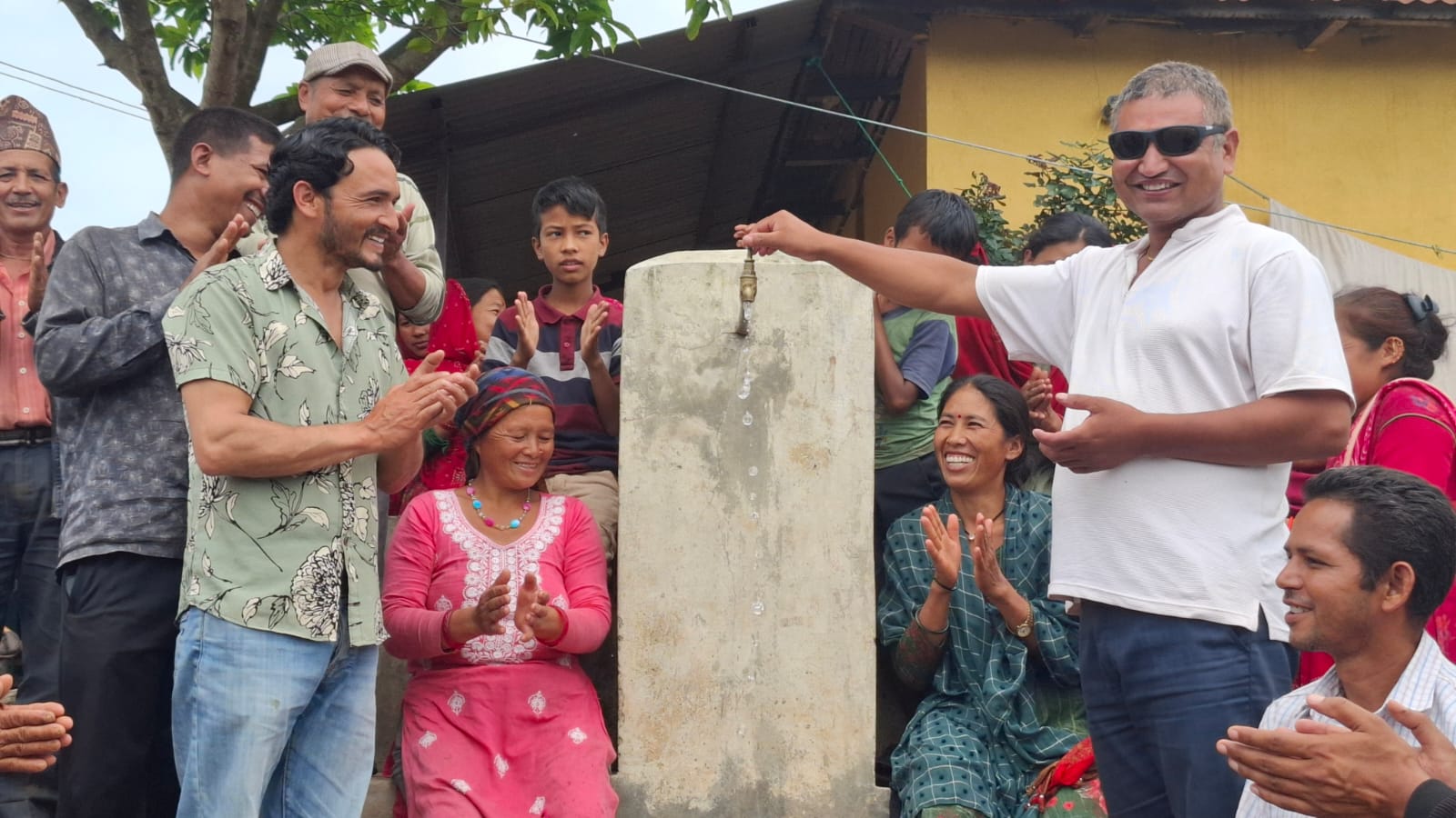 अलपत्र  अवस्थामा रहेको खानेपानी आयोजना मर्मत संभार पछि पुनः सञ्चालनमा